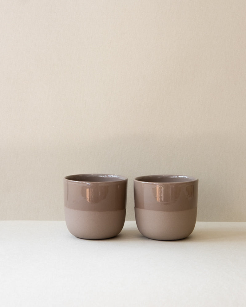 BASIC CUP LARGE · hazelnut