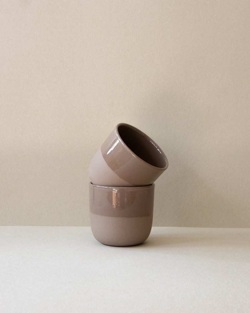 BASIC CUP LARGE · hazelnut