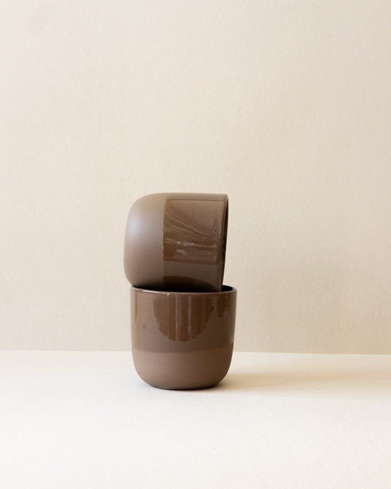 BASIC CUP LARGE · chocolate