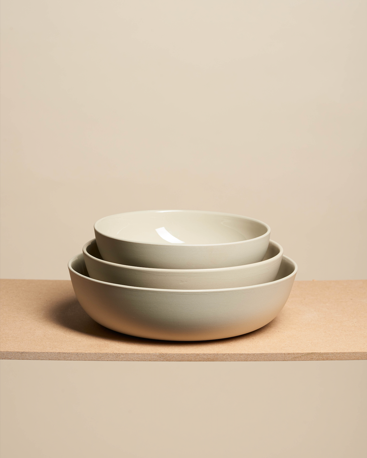 PLATO BOWL SMALL · Beige